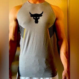 PROJECT ROCK Under Armour tank top NEVER WORN